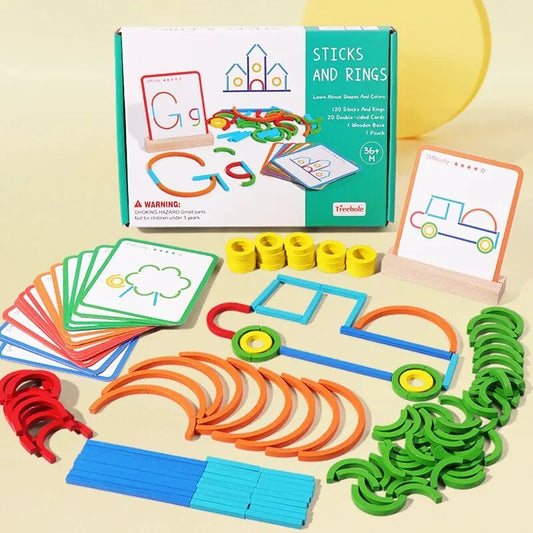 Wooden Shape Sorting Game