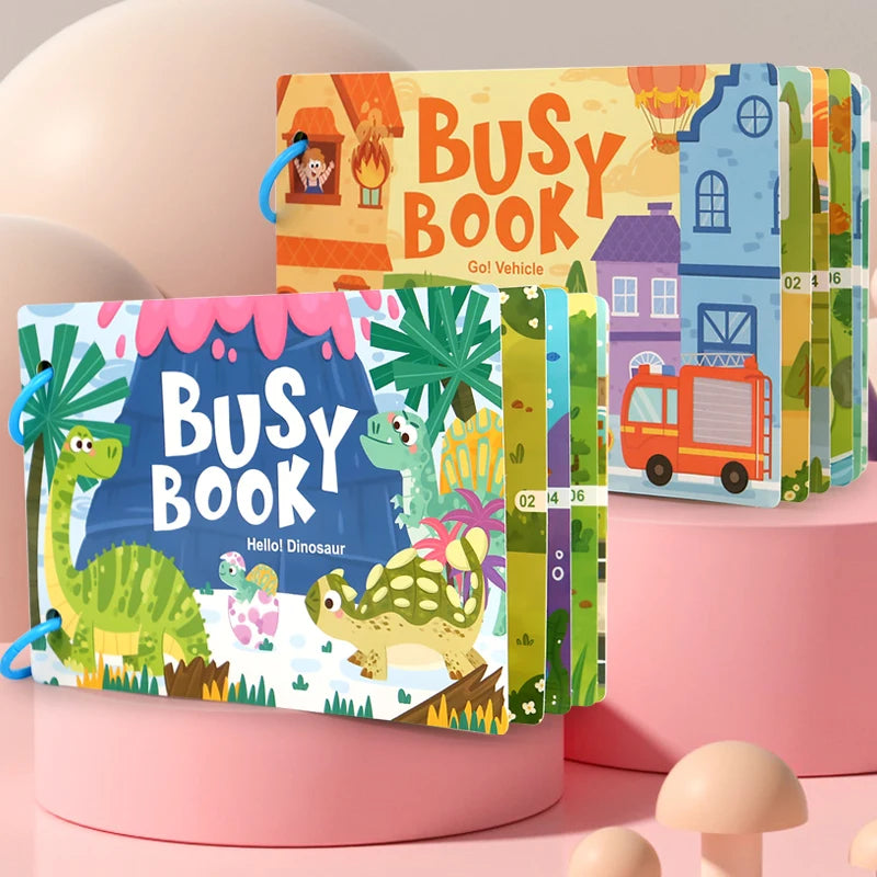 Montessori Busy Activity Book
