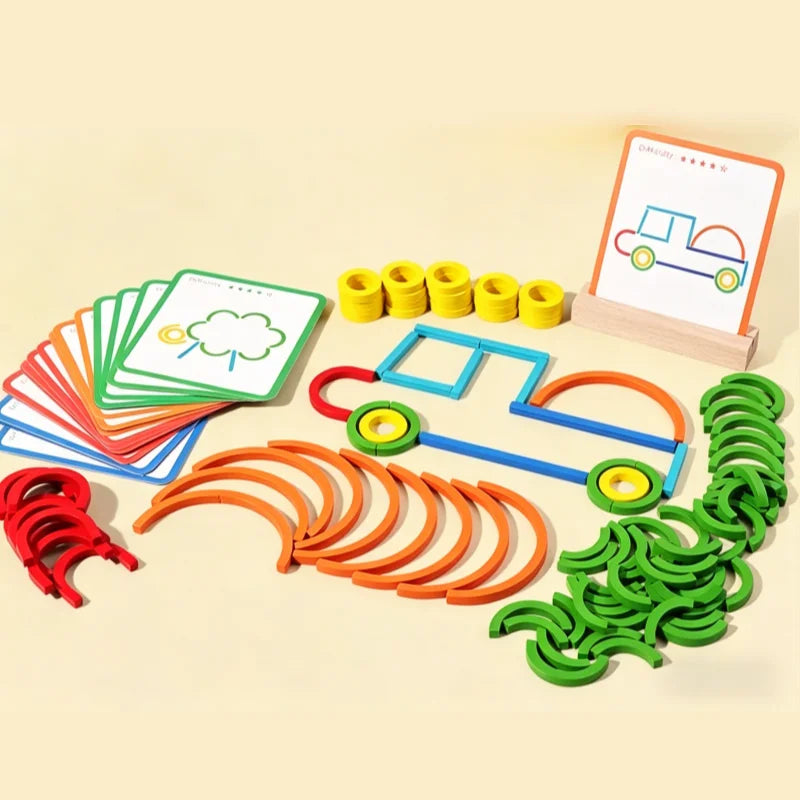Wooden Shape Sorting Game