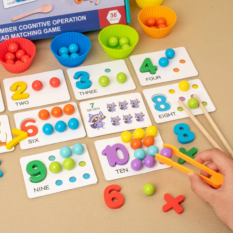 Montessori Counting & Learning Game