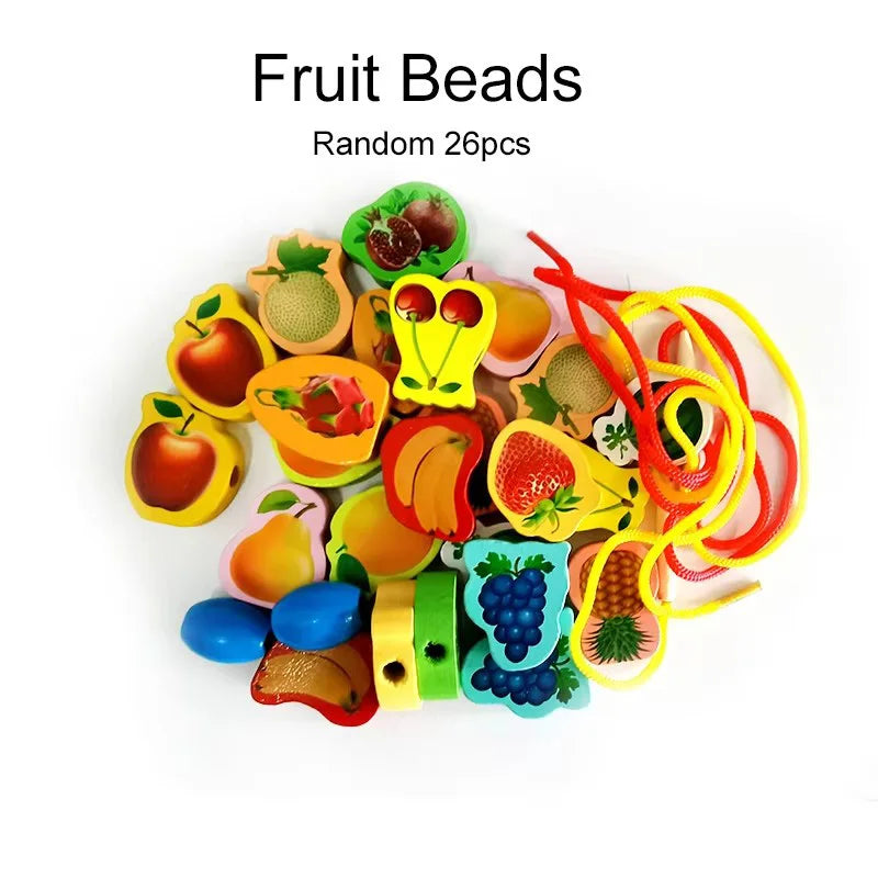 Montessori Lacing & Threading Game