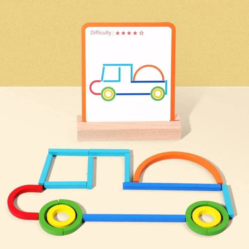 Wooden Shape Sorting Game