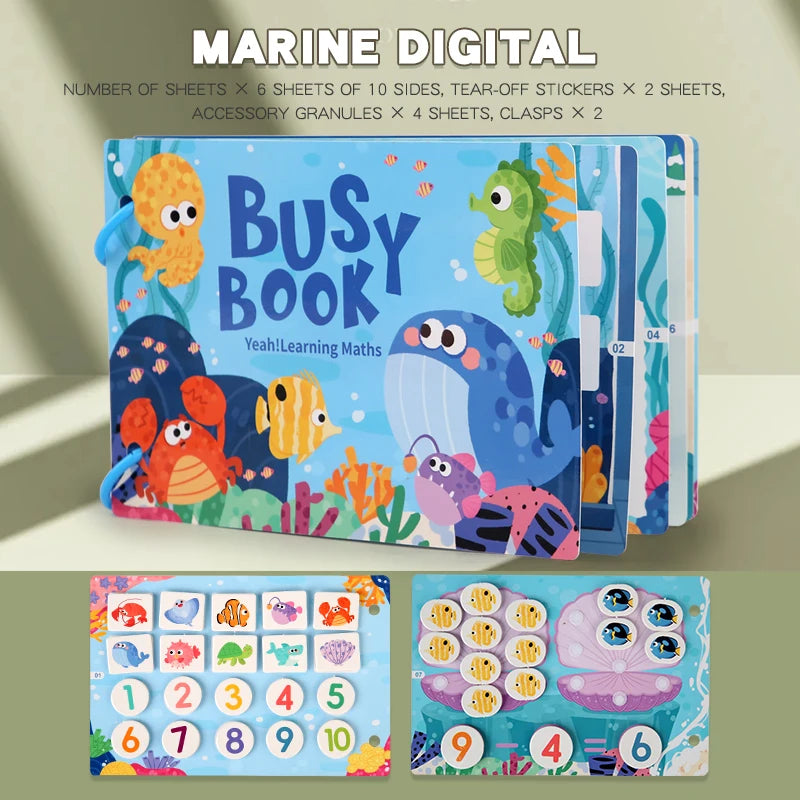 Montessori Busy Activity Book