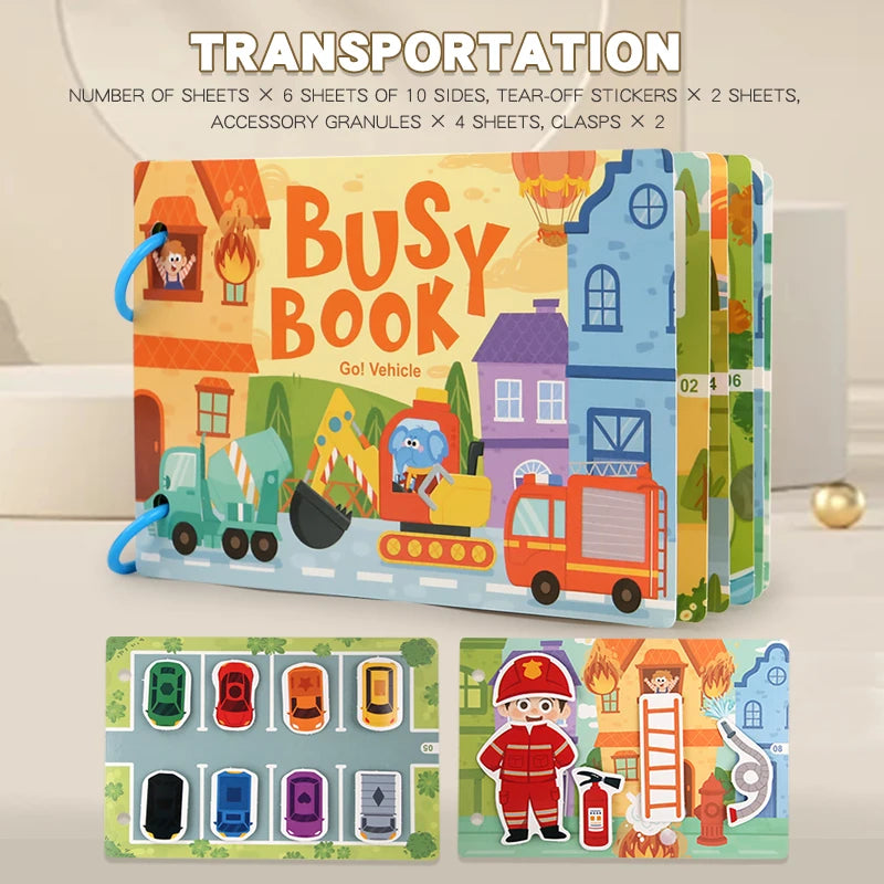 Montessori Busy Activity Book