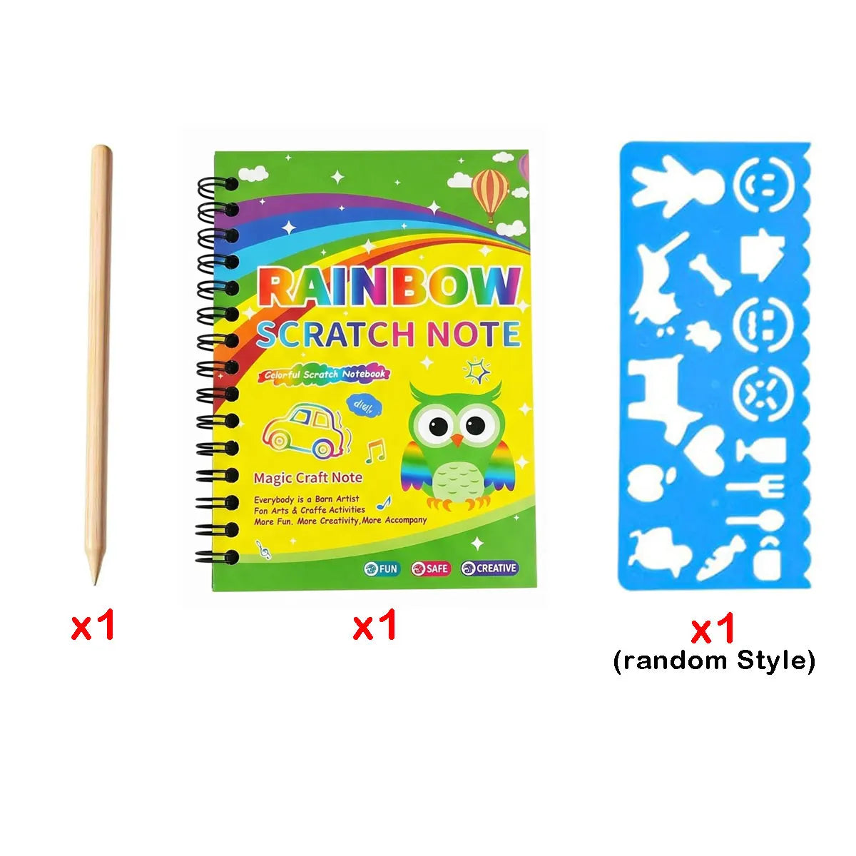 Kids Scratch Art Kit