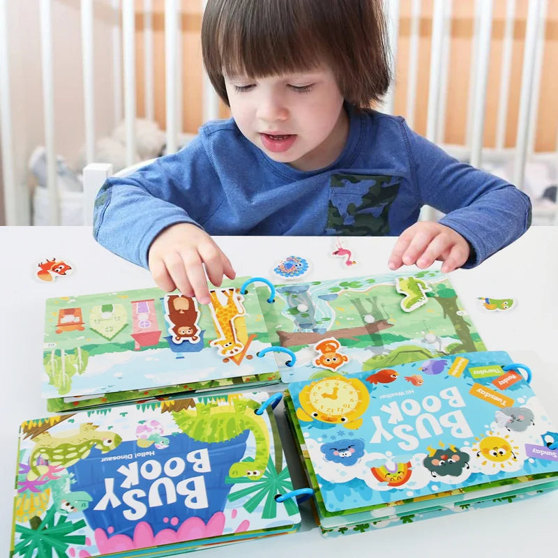 Montessori Busy Activity Book