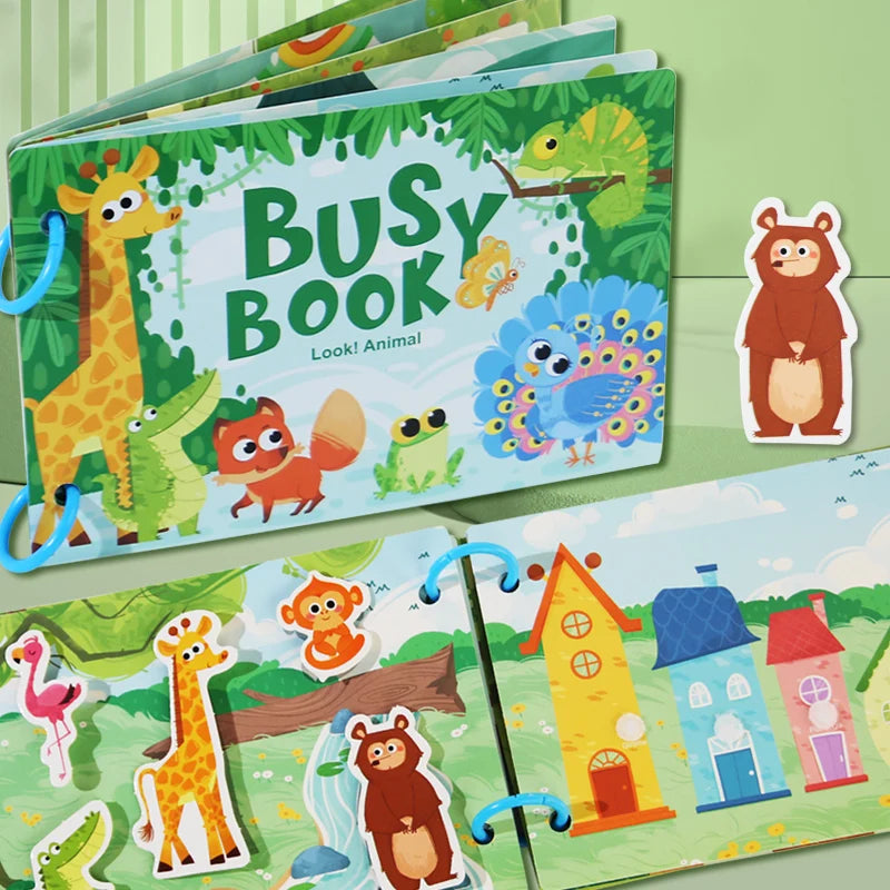 Montessori Busy Activity Book