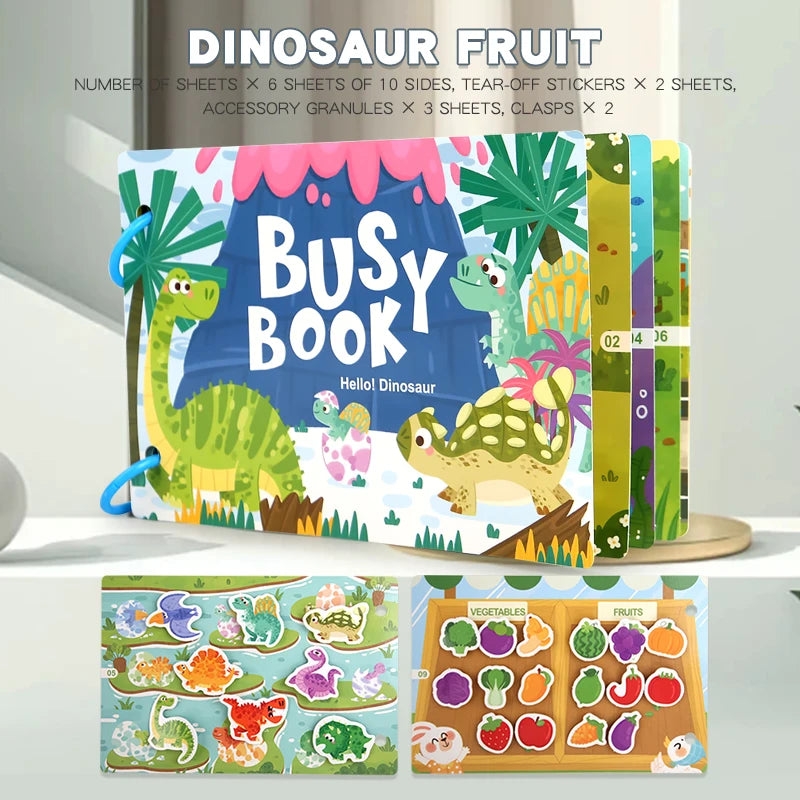 Montessori Busy Activity Book