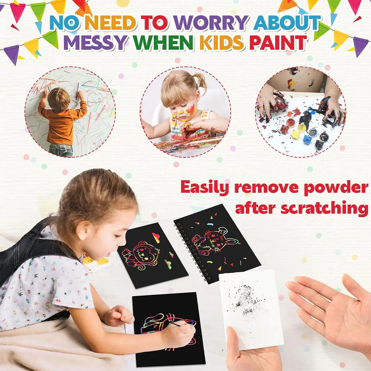 Kids Scratch Art Kit