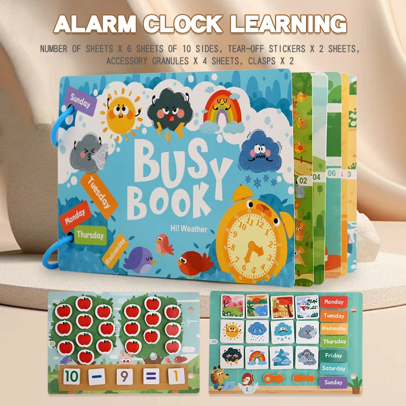 Montessori Busy Activity Book