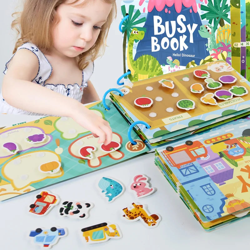 Montessori Busy Activity Book