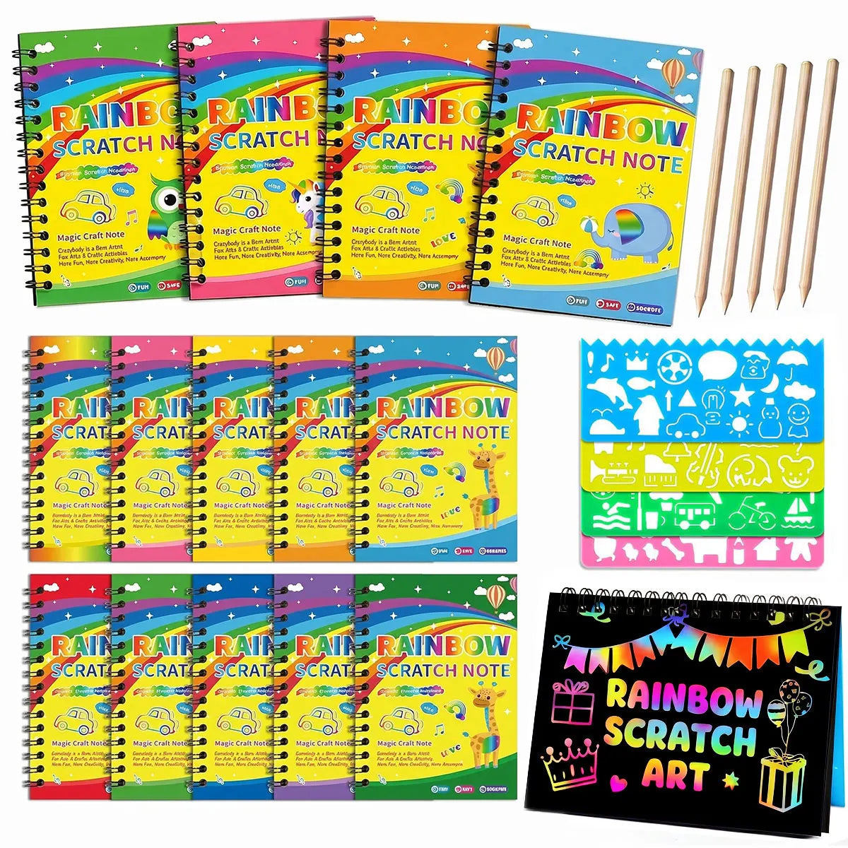 Kids Scratch Art Kit