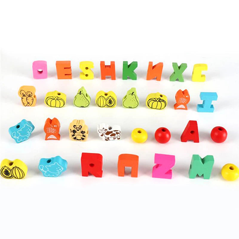 Montessori Lacing & Threading Game