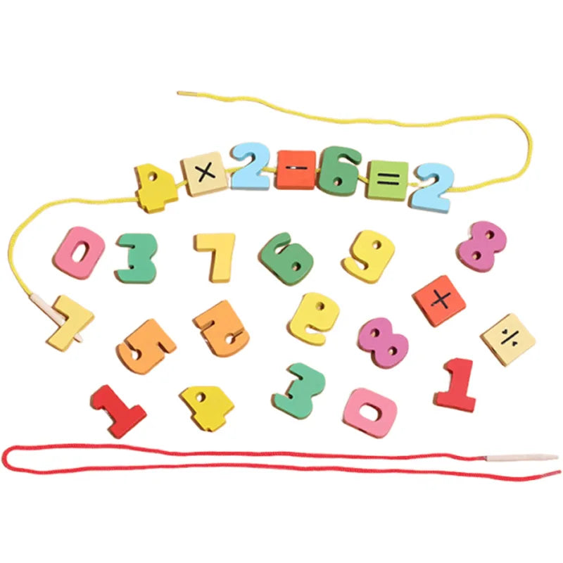 Montessori Lacing & Threading Game