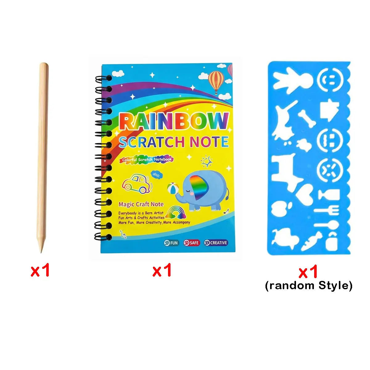 Kids Scratch Art Kit