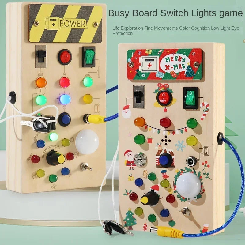 Montessori Fine Motor Busy Board
