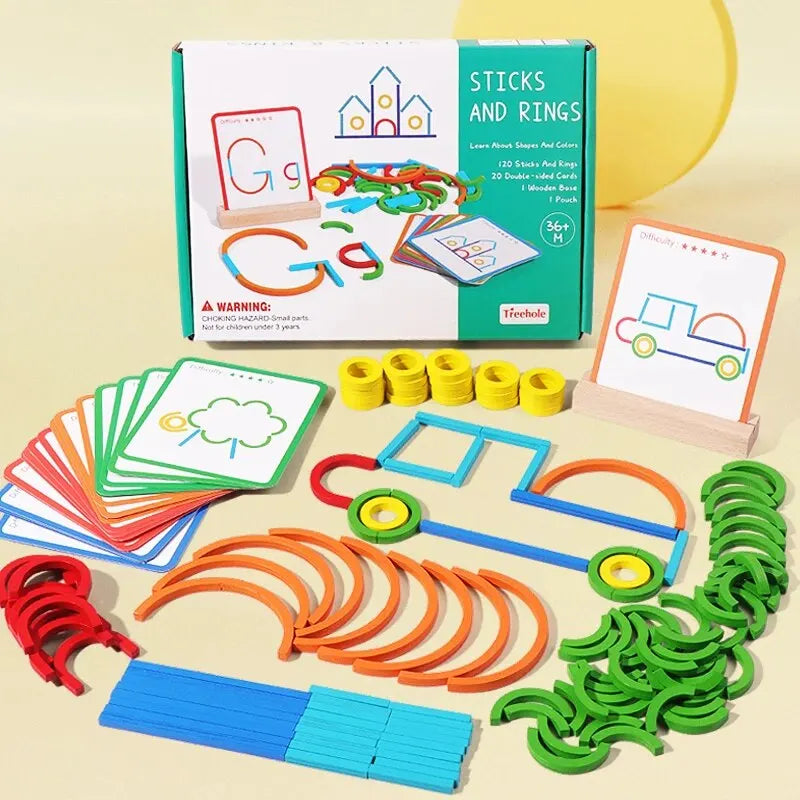Wooden Shape Sorting Game