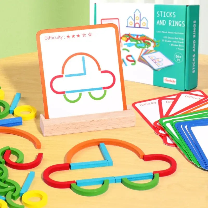 Wooden Shape Sorting Game