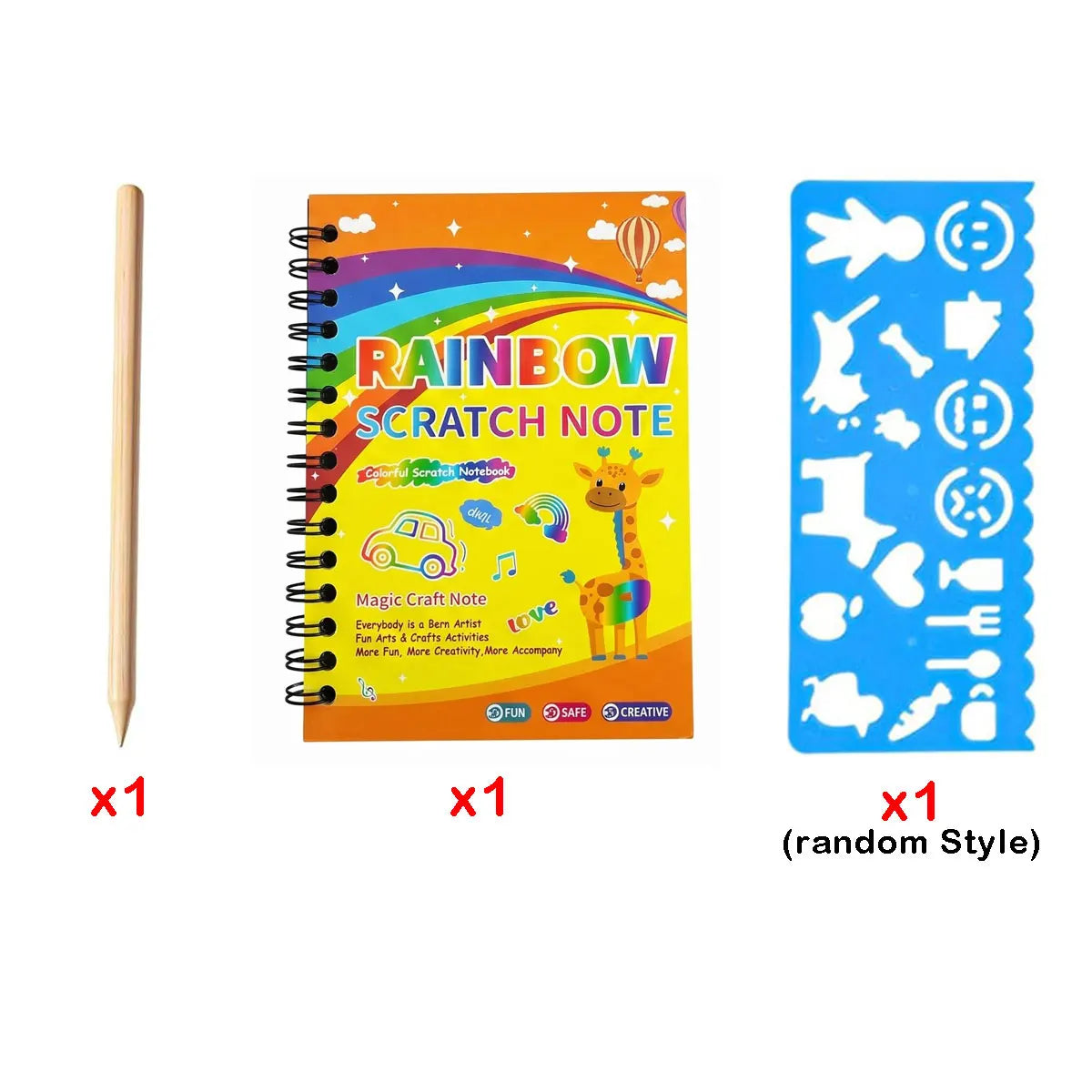 Kids Scratch Art Kit