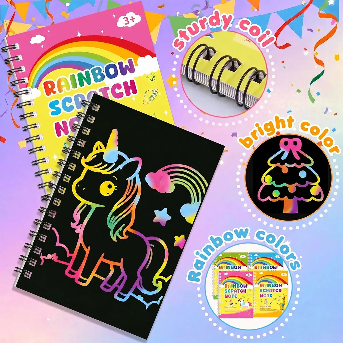 Kids Scratch Art Kit
