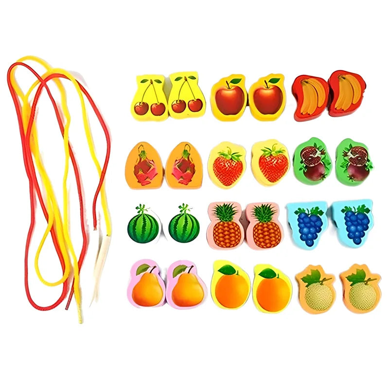 Montessori Lacing & Threading Game