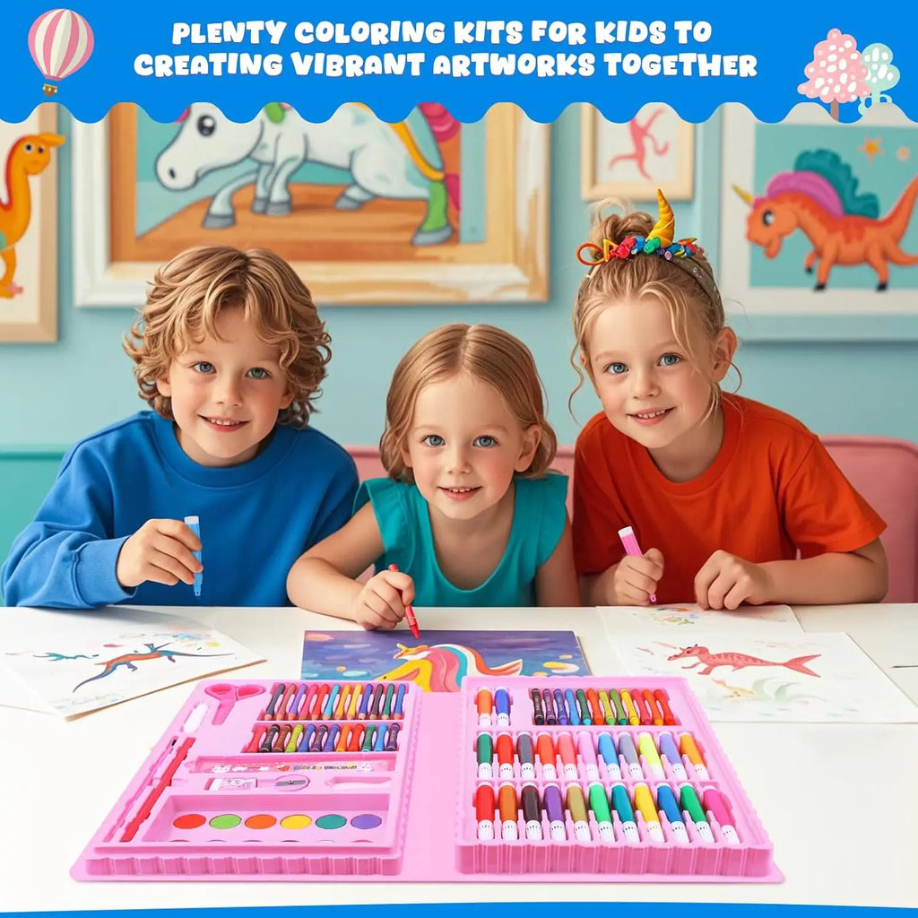 86PCS Kids Coloring Kit